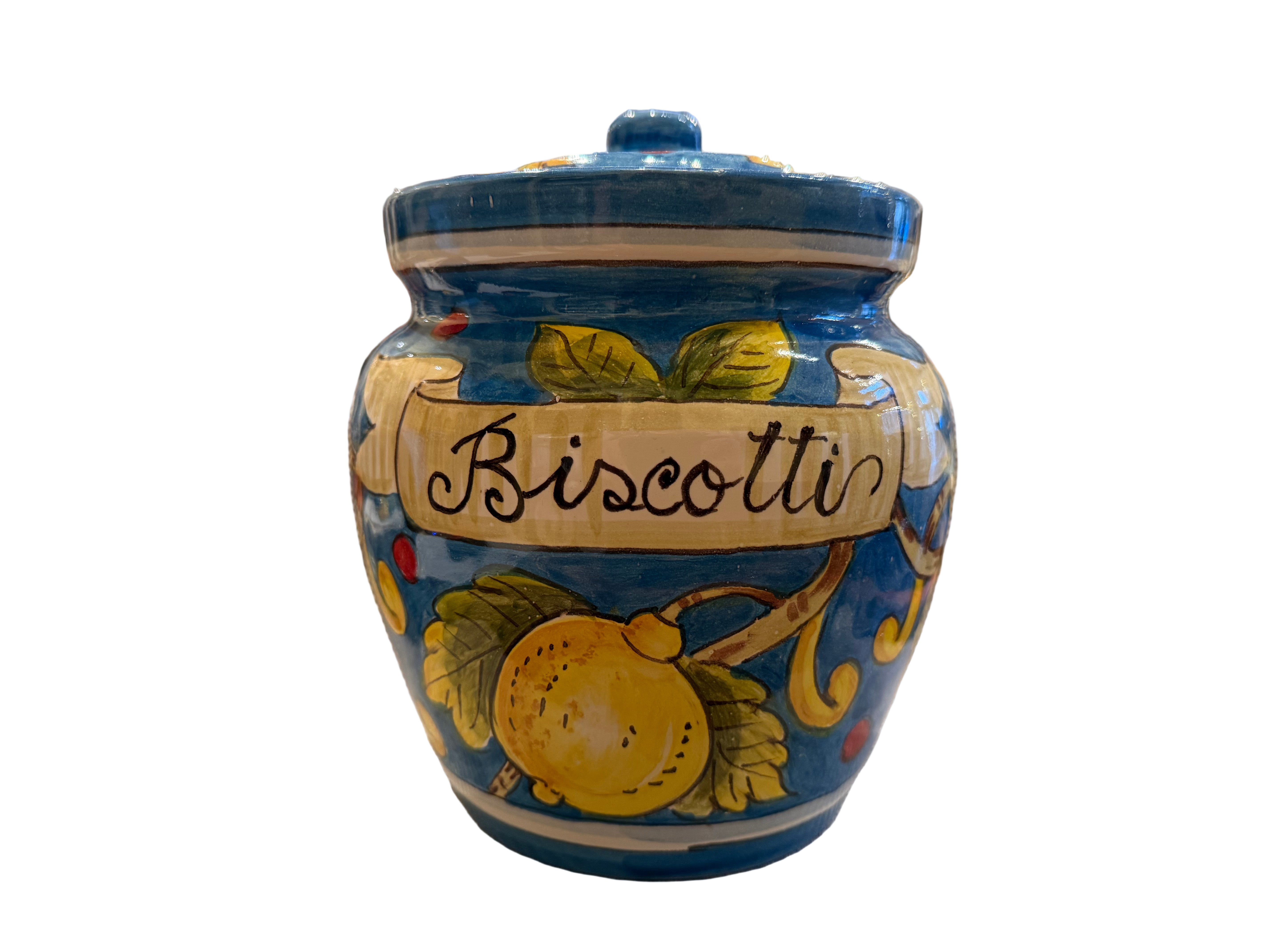 IMA Limoni Biscotti Jar (22cm)