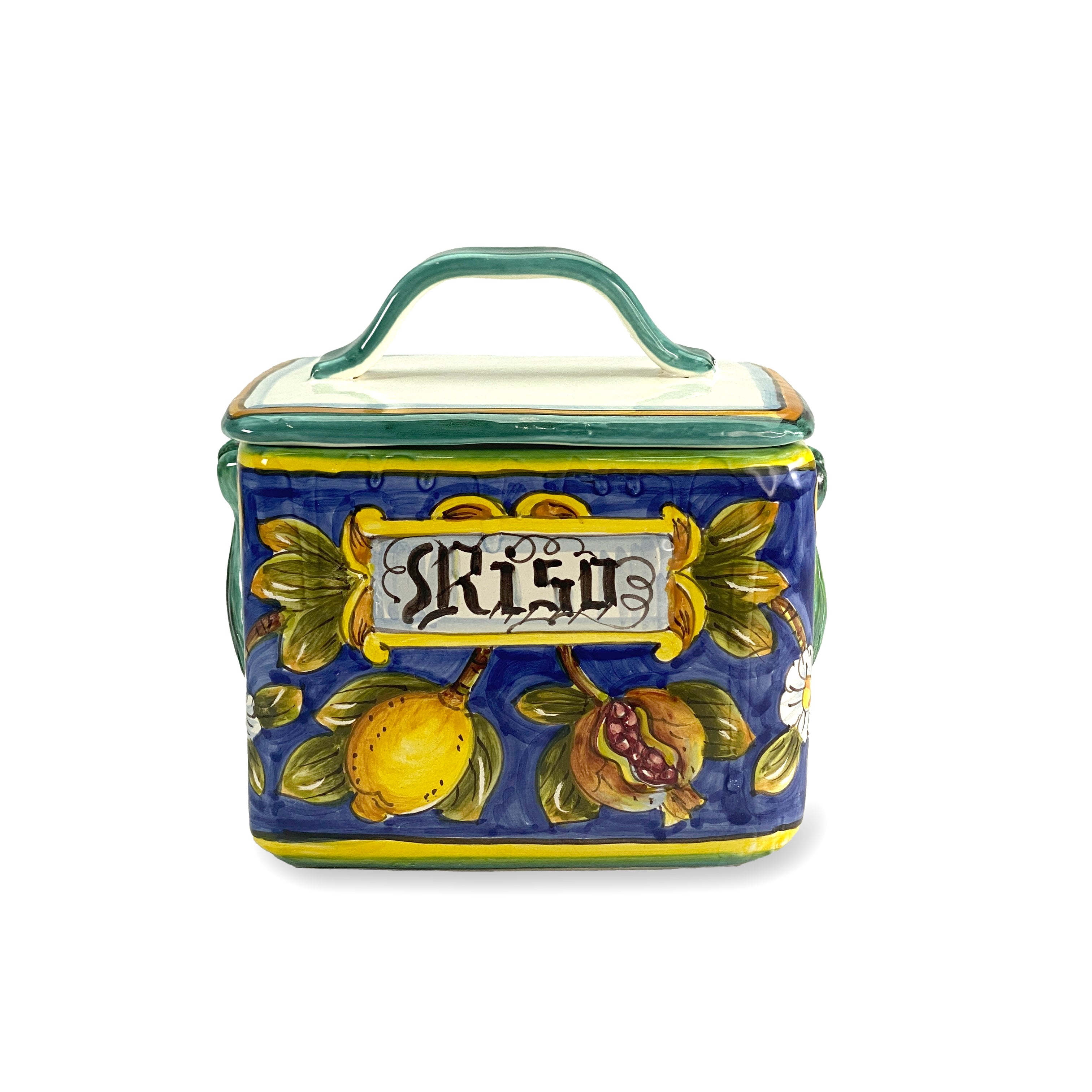 IMA Mixed Fruits Square Rice Canister (21cm)