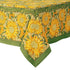 Sunflower Yellow & Green Tablecloth