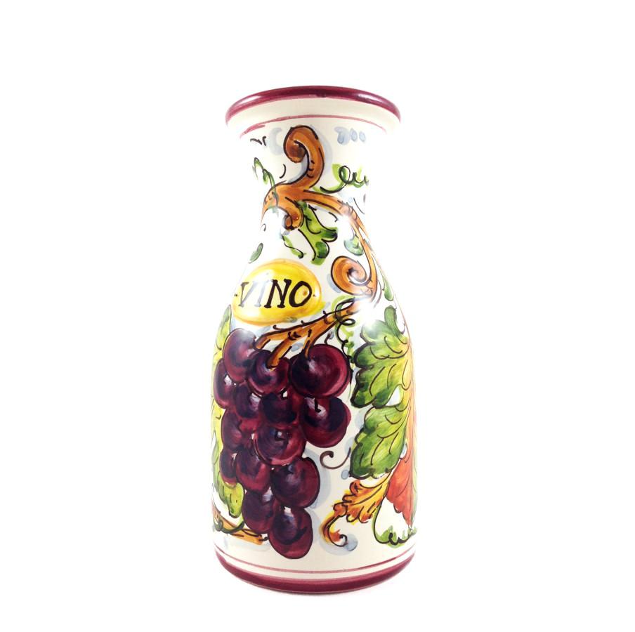 Grapes wine vino bottle caraffe