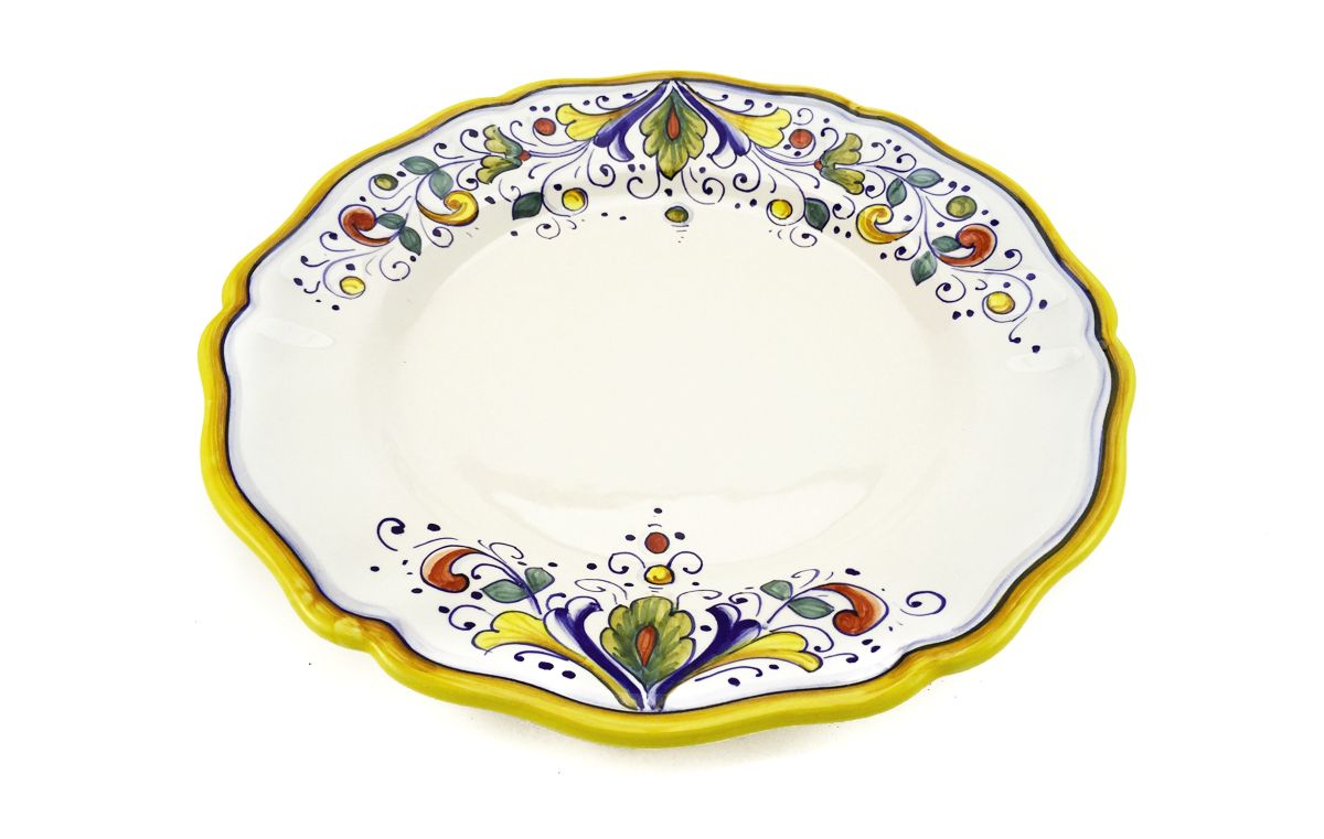 Gialletti & Pimpinelli Rinascimento Dinner Plate (1/2 pattern)