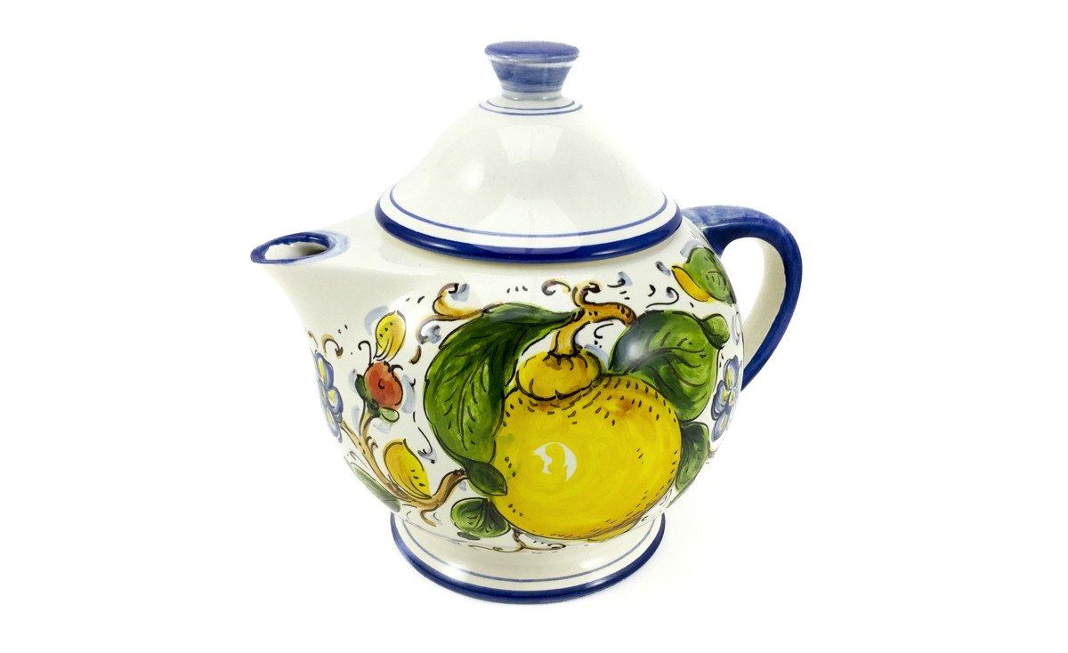 Borgioli - Lemons on White Tea Pot