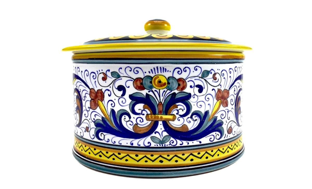 Sberna Deruta Biscotti Canister