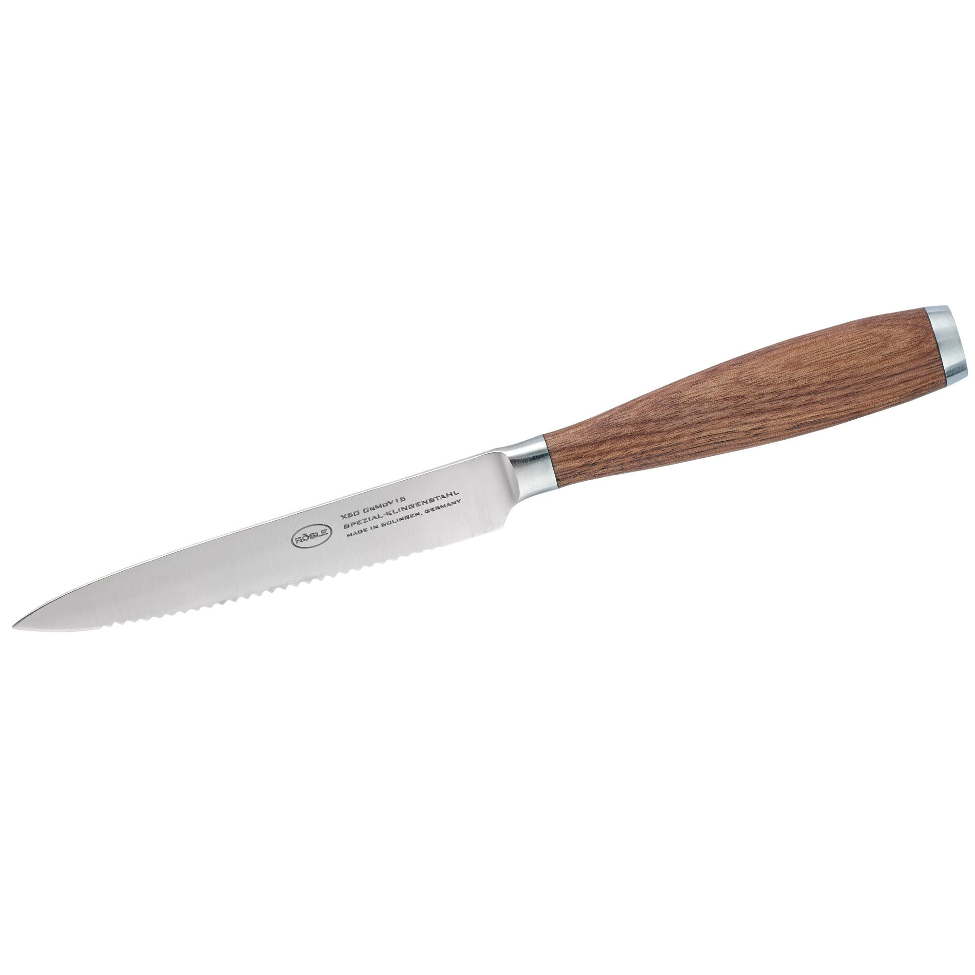 Rösle - Masterclass 12cm (4.7") Serrated Utility Knife