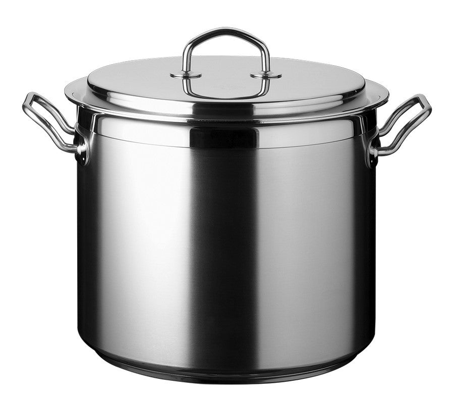 Silga Teknika World's Best Stainless Steel Cookware Stock Pot with a lid - 14 litres