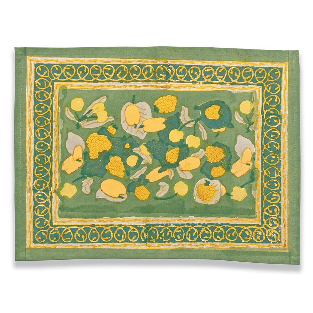 Fruits Yellow/Green Placemat