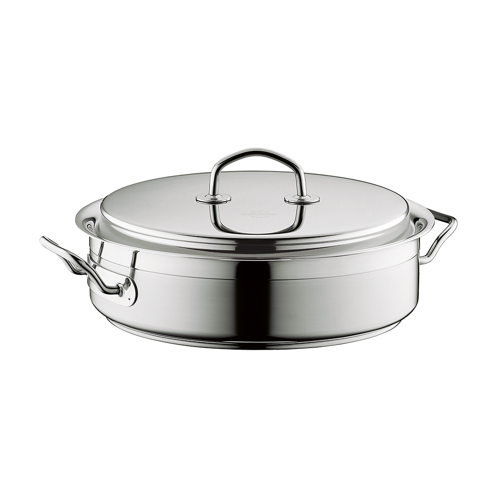 Silga Teknika World's Best Stainless Steel Cookware Saute Pan 24cm