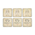 Pimpernel - Vin de France Cork-Backed Coaster (Set of 6)