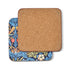 Pimpernel - Morris & Co Blue Strawberry Thief Cork-Backed Coaster (Set of 6)