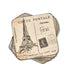 Pimpernel - Postcard Sketches Cork-Backed Coaster (Set of 6)