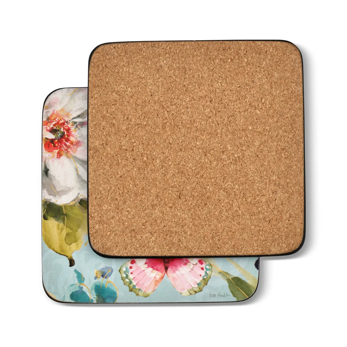 Pimpernel - Colorful Breeze Cork-Backed Coaster (Set of 6)