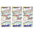 Pimpernel - Harbour Cork-Backed Coaster (Set of 6)