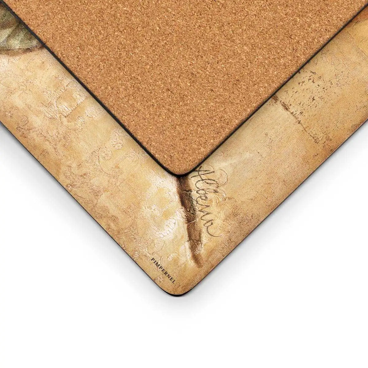 Pimpernel - Sugar Magnolia Cork-Backed Placemat (Set of 4)