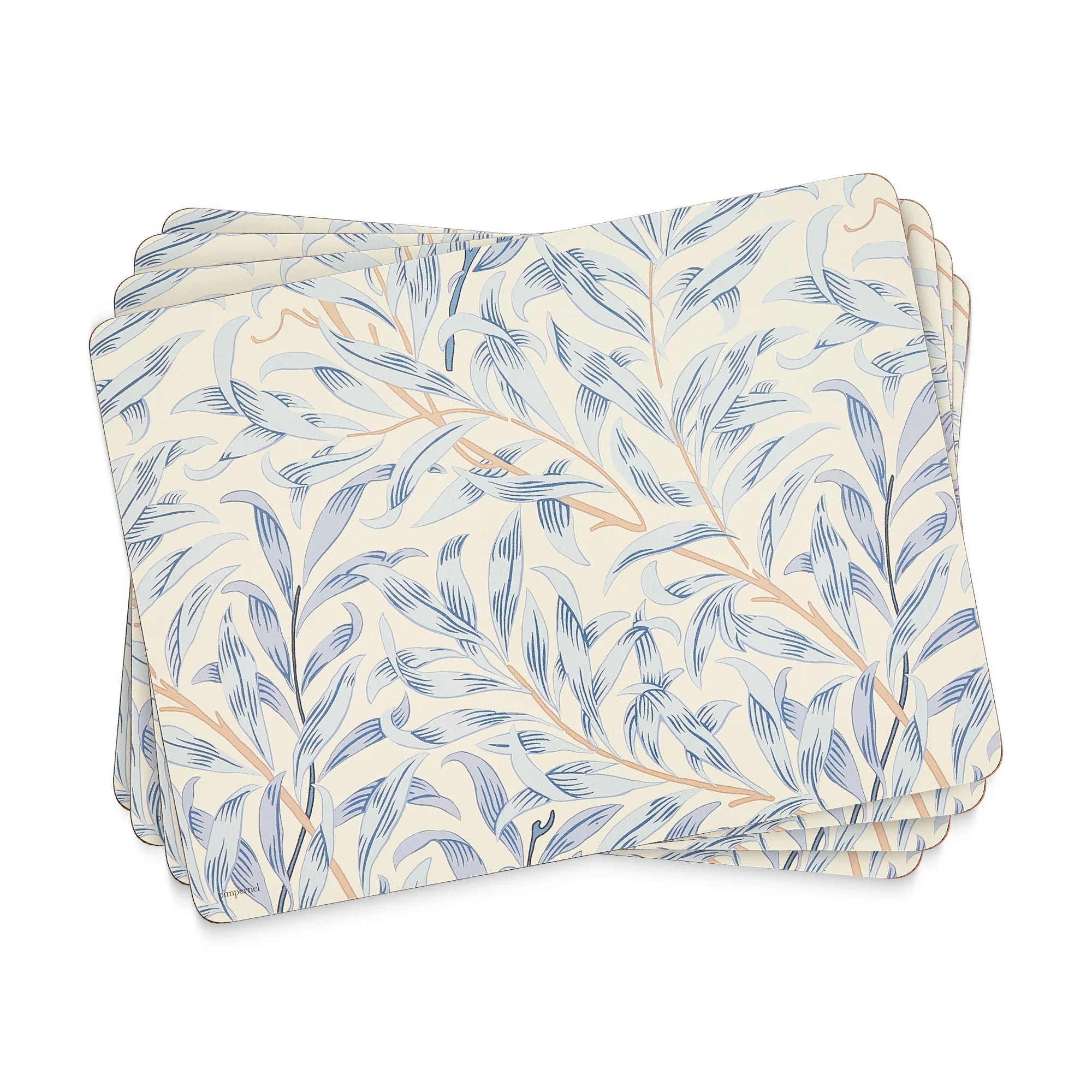 Pimpernel - Morris & Co Blue Willow Bough Cork-Backed Placemat (Set of 4)