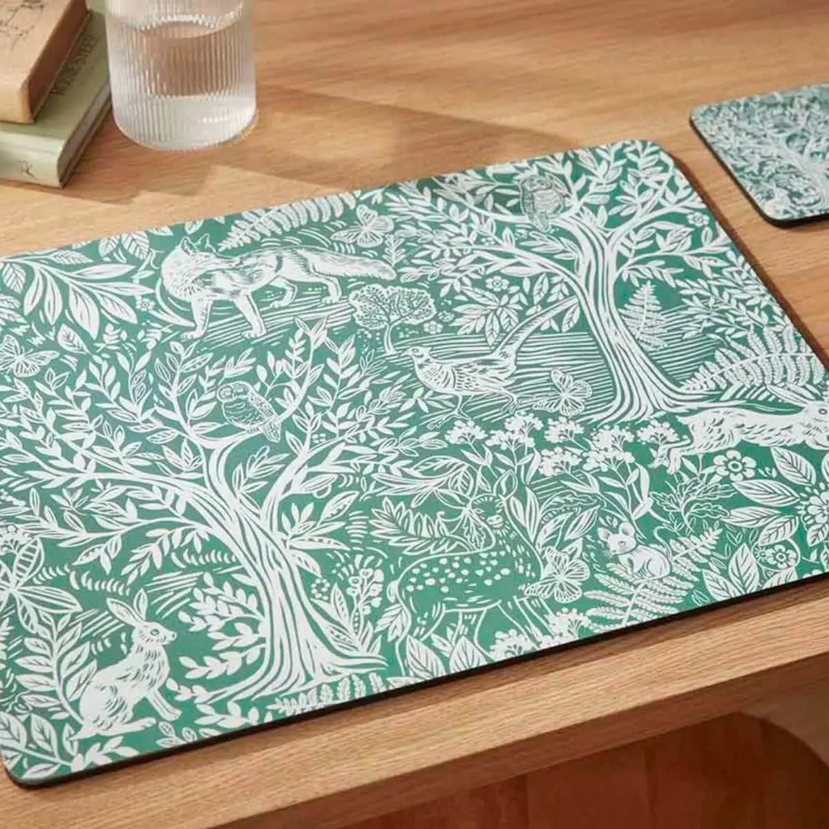 Pimpernel - Tapestry Sage Cork-Backed Placemat (Set of 4)