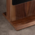 Hazaki Magnetic Knife Block - Walnut