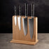 Hazaki Magnetic Knife Block - Oak