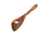 Cooking spoon extra-pointed  with hole - wide olive wood handle (30cm, 35cm)