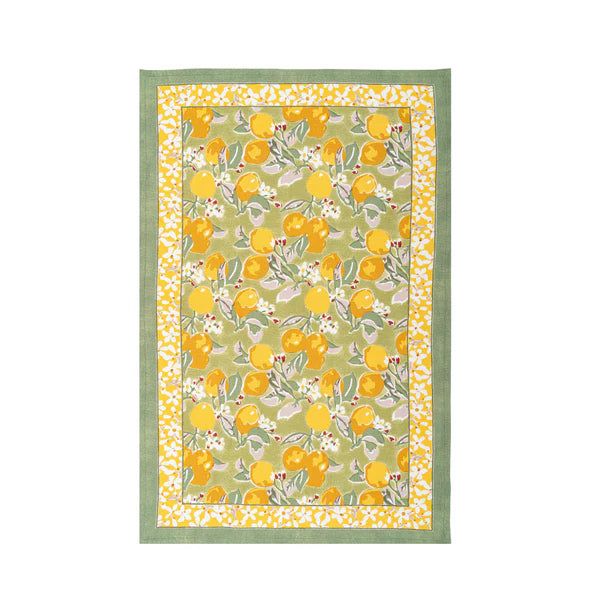 Citron Vert & Yellow Tea Towel
