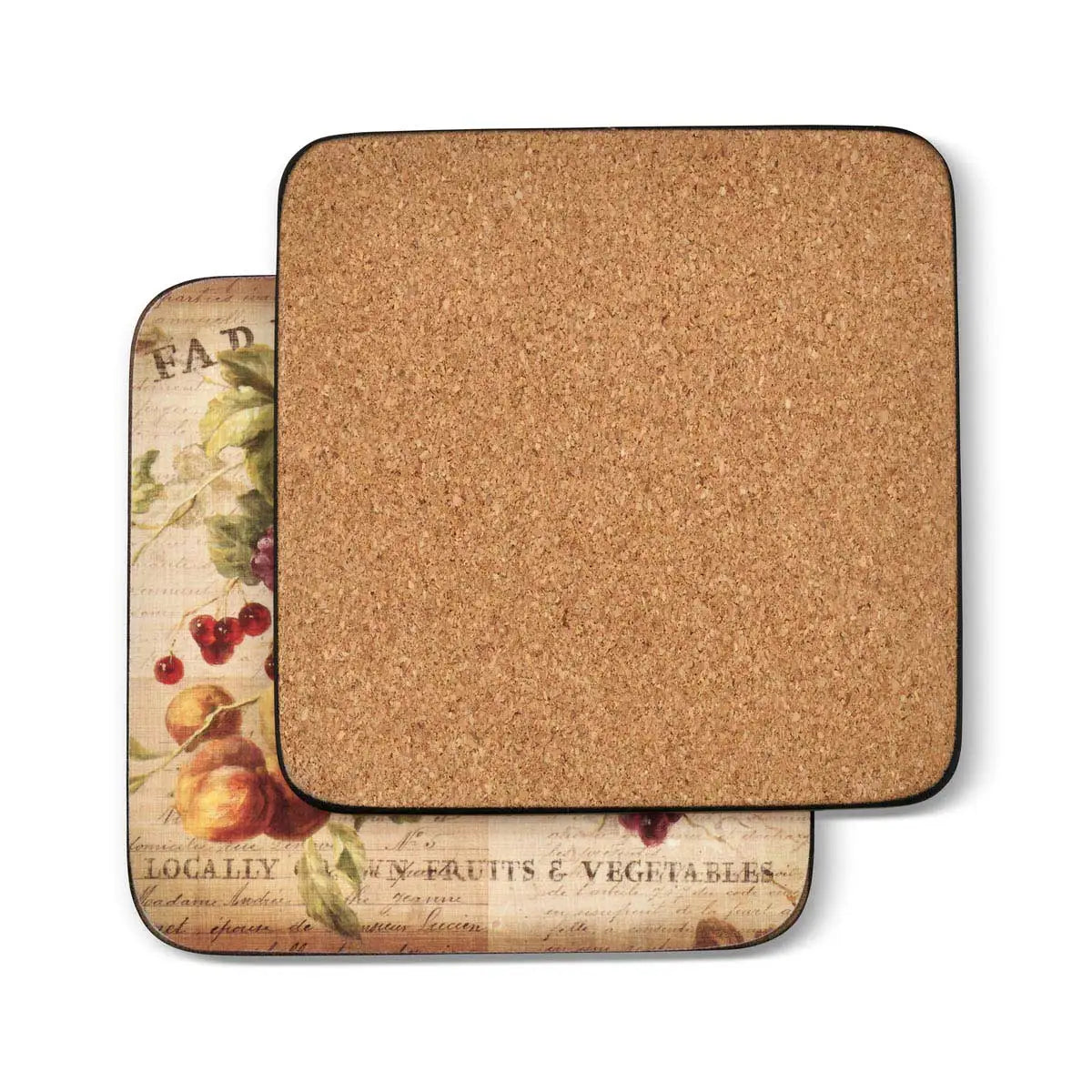 Pimpernel - Abundant Fall Cork-Backed Coaster (Set of 6)