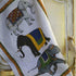 Tessitura Toscana - Linen Tea Towel "Barnum Grigio"