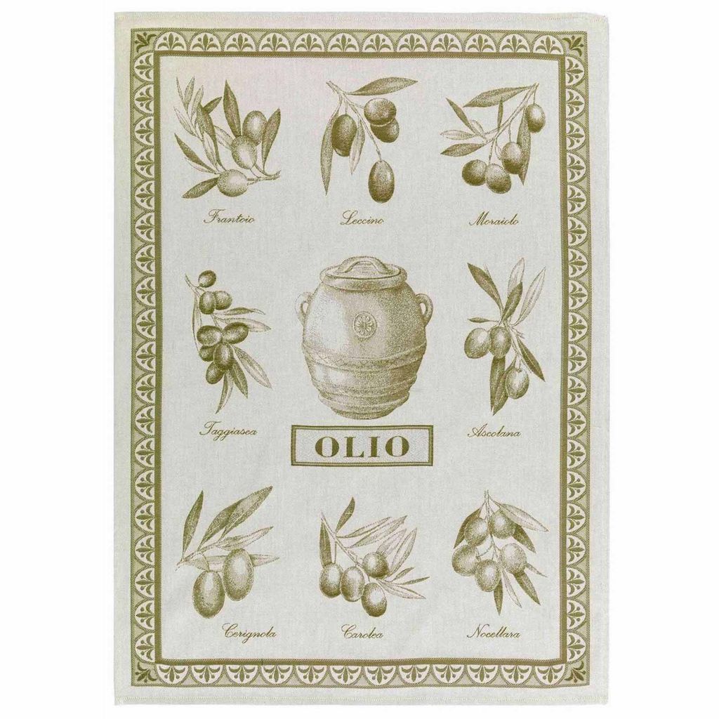 Tessitura Toscana - Cotton Tea Towel "Oilo"