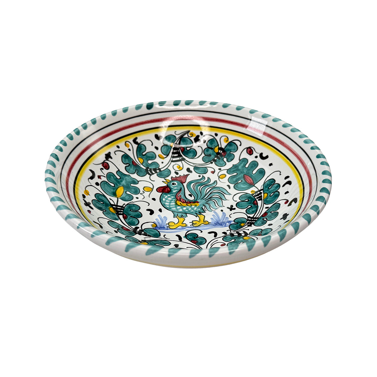 Sberna Gallo Verde Shallow Bowl 20cm