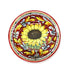 Borgioli - Sunflower on Red Salad Bowl 25cm (9.8")