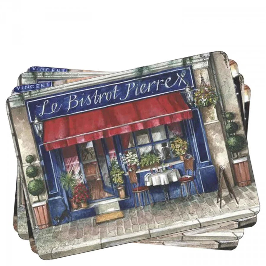 Pimpernel - Cafe de Paris Cork-Backed Placemat (Set of 4)