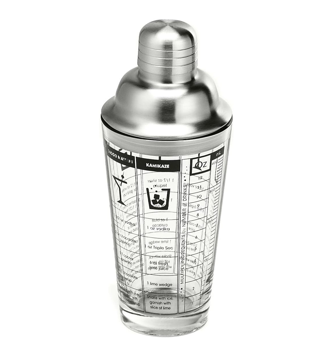 Glass Cocktail Shaker
