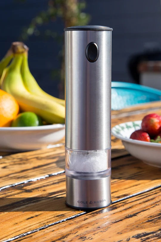 Cole & Mason Classic Electronic Pepper/Salt Mill - 21.5cm