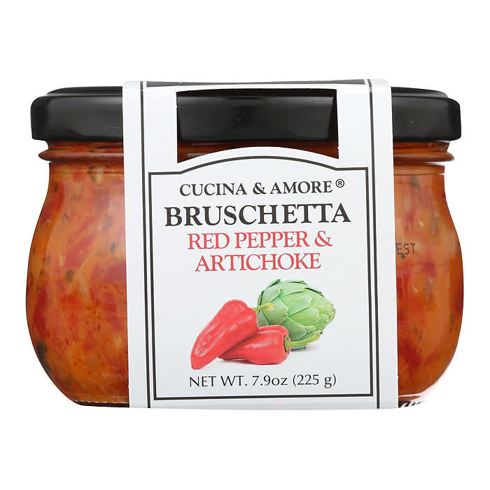 Cucina & Amore - Red Pepper & Artichoke Bruschetta