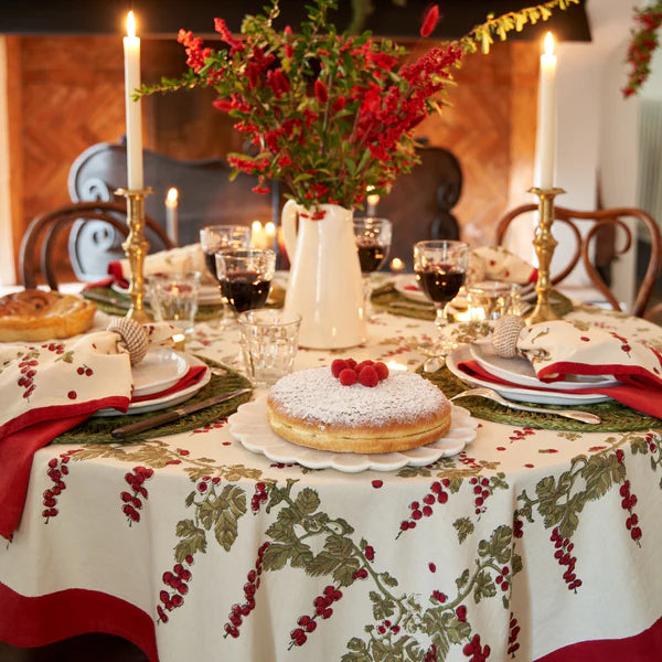 Gooseberry Red/Green Tablecloth