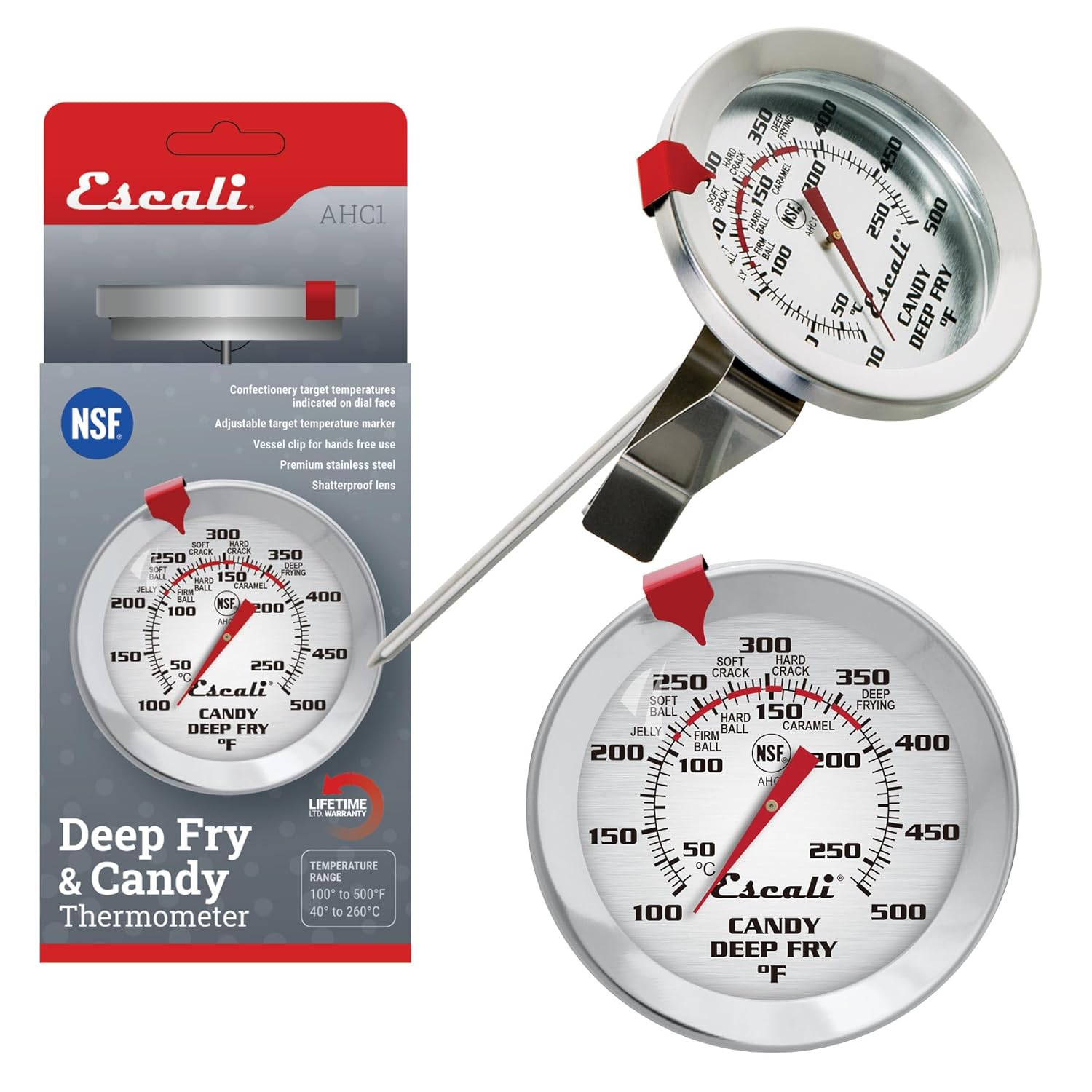 Escali Deep Fry/Candy Thermometer