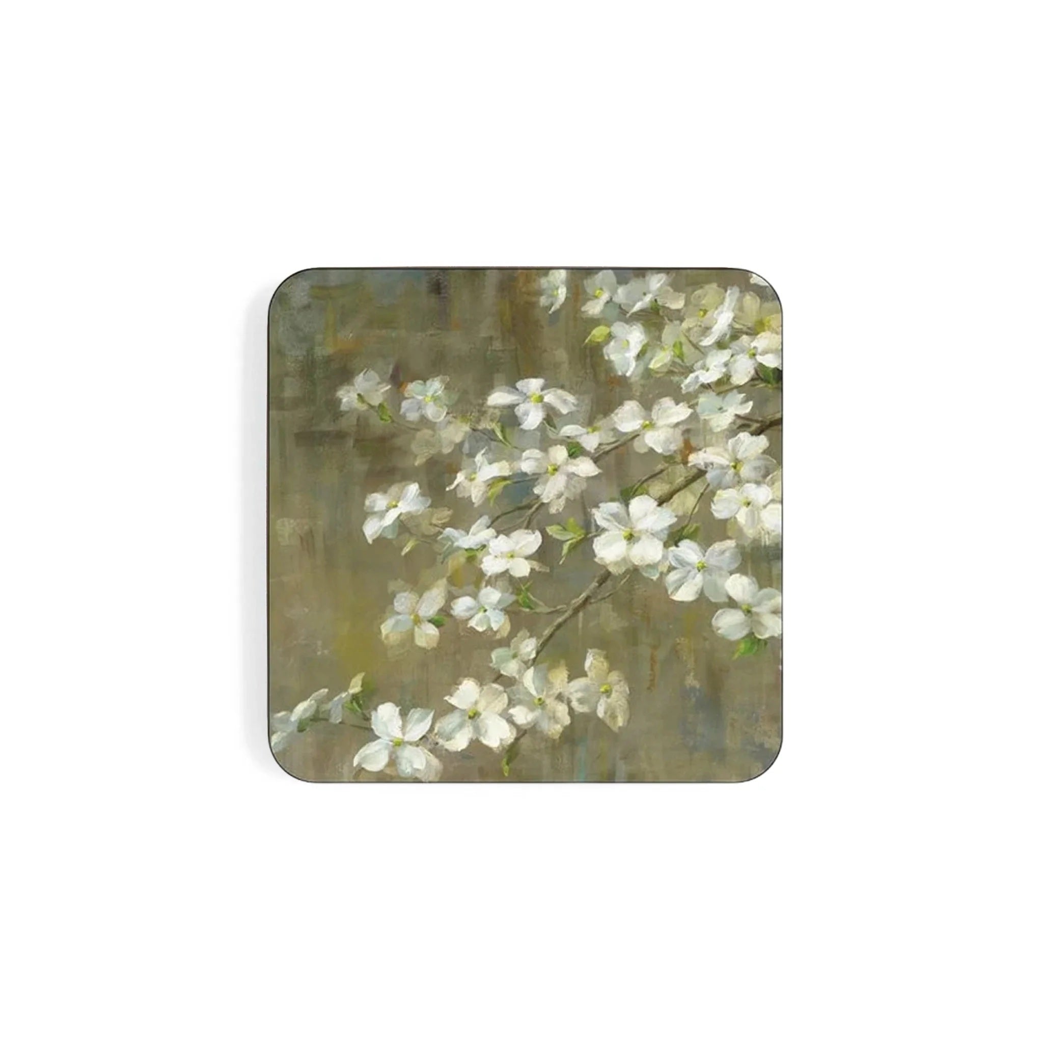 Pimpernel - Dogwood in Spring Cork-Backed Coaster (Set of 6)