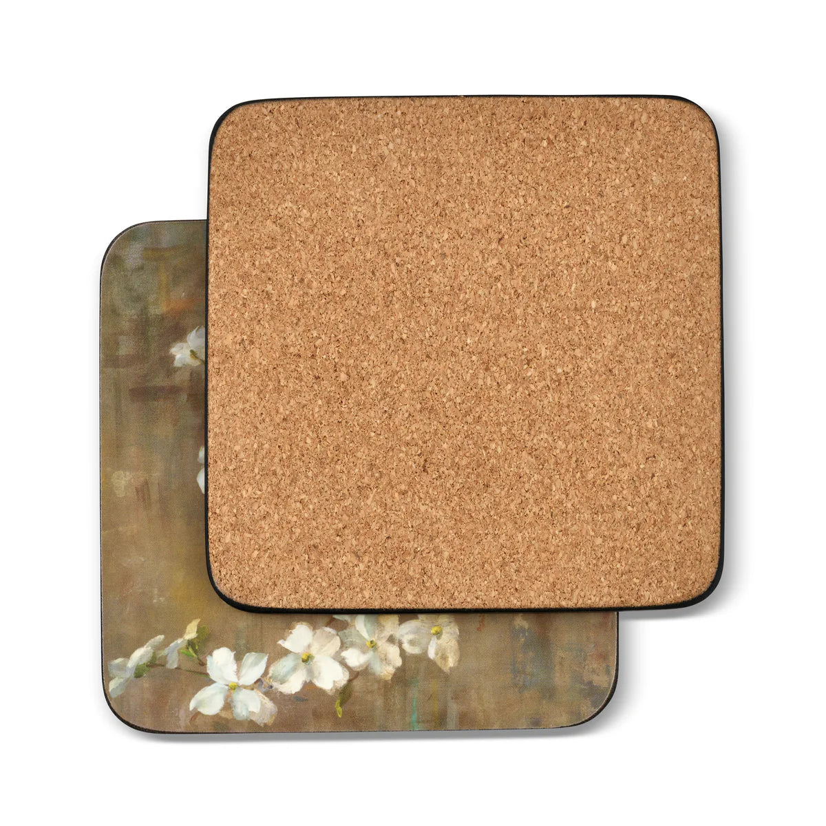 Pimpernel - Dogwood in Spring Cork-Backed Coaster (Set of 6)