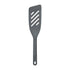 Gray slotted fish turner on a white background