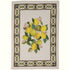 Tessitura Toscana - Linen Tea Towel "Etruscan Garden Limoni Giallo"