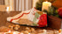 Tessitura Toscana - Tea Towel "Garland Glee Red"