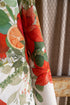 Tessitura Toscana - Tea Towel "Garland Glee Red"