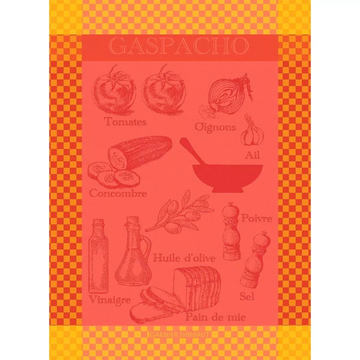 Garnier Thiebaut "Gaspacho" Jacquard Kitchen Towel