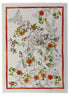Tessitura Toscana - Tea Towel "Gravure Arancio"