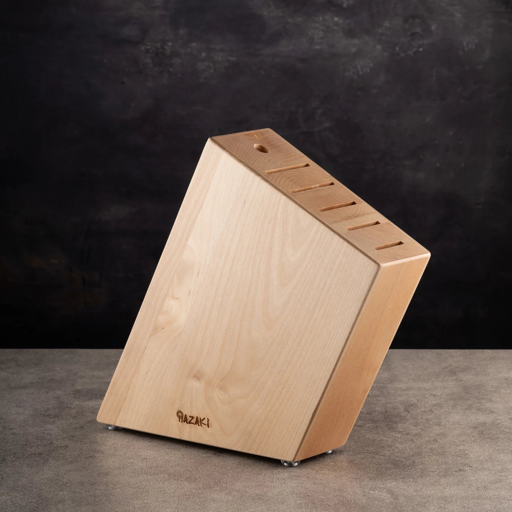 Hazaki Knife Block - Birch