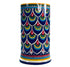 Sberna Geometric Peacock Blue Bottle Holder