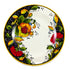 Borgioli - Pomegranate on Black Dinner Plate (2 Designs)