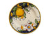 Borgioli - Lemons on Blue Salad Plate 1/2 Decor