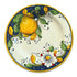 Borgioli - Lemons on Blue Salad/Dessert Plate (2 Designs)