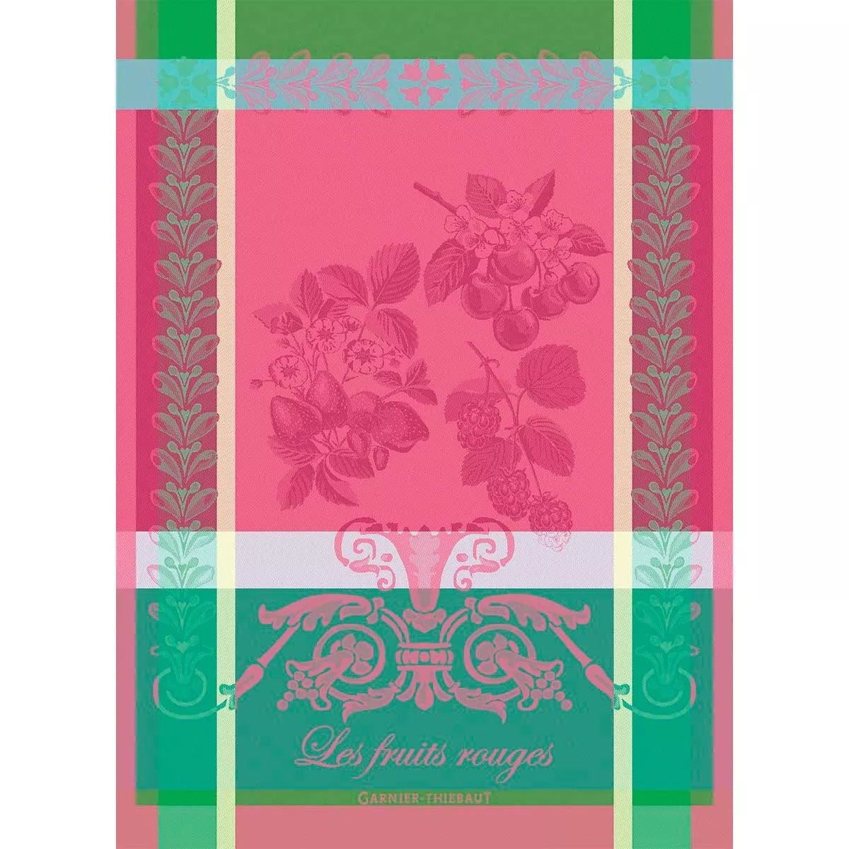 Garnier Thiebaut "Les Fruits Rouges" Jacquard Kitchen Towel