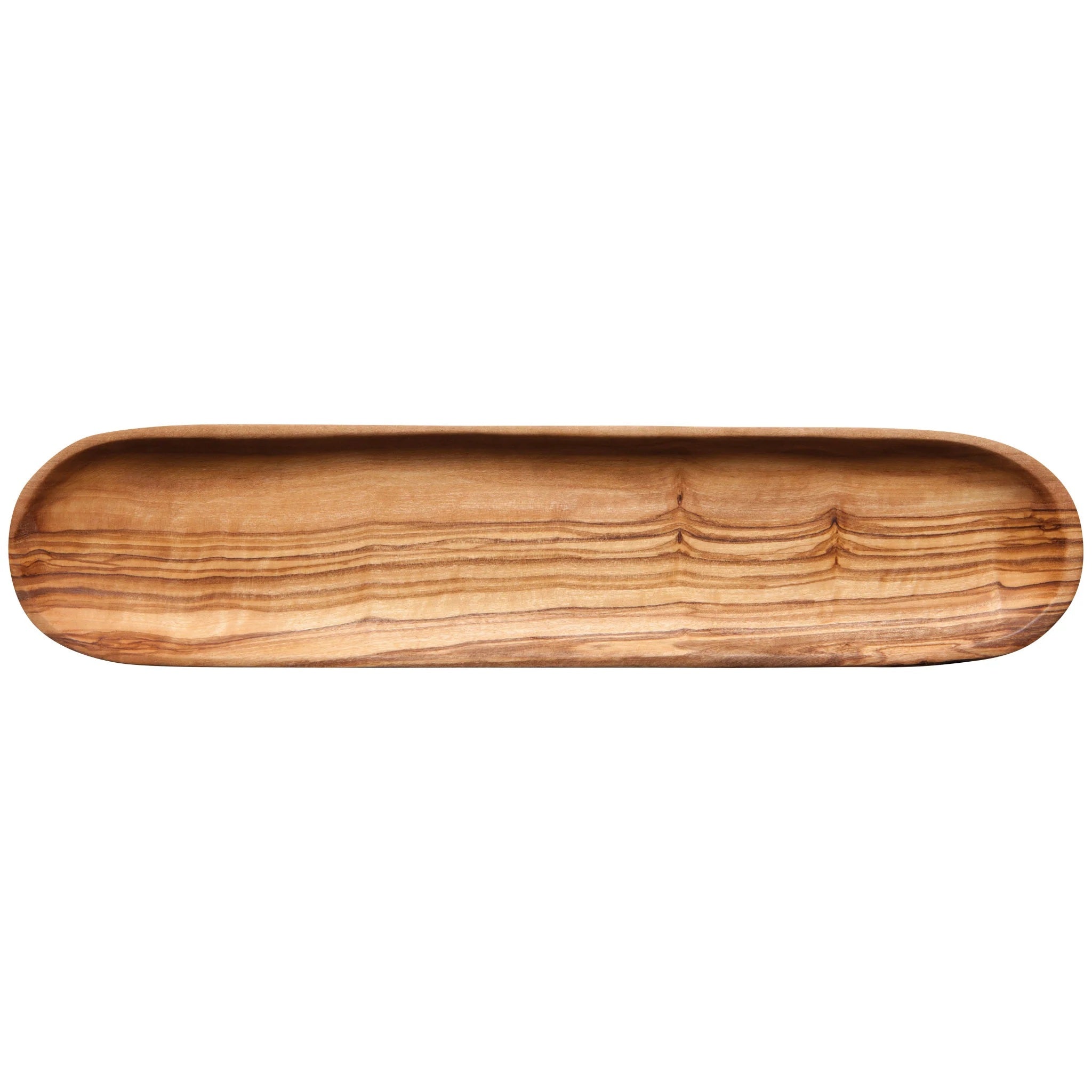 Olive Wood Long Oval Tray
