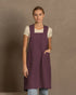 Linen Cross-back Apron (Multiple Colours)